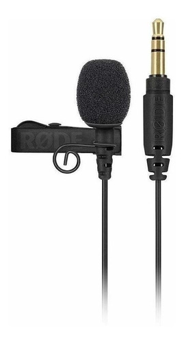 Imagen 1 de 2 de Micrófono Rode Lavalier Go condensador omnidireccional negro