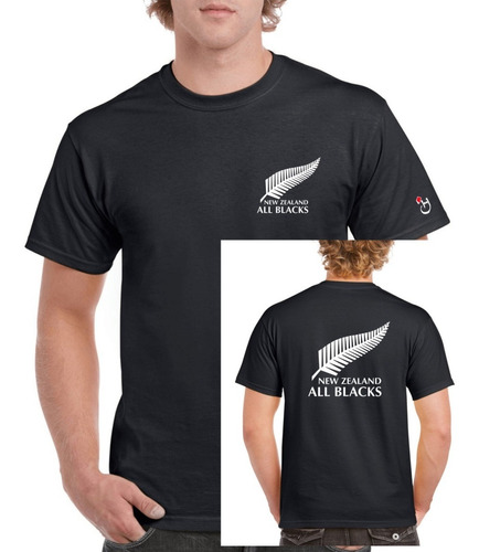 All Blacks.  Rugby. Remera Algodón Talles Extra Grandes.