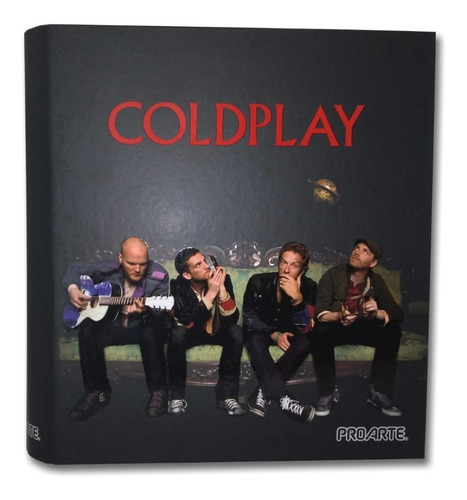 Imagen 1 de 1 de Carpeta Escolar Proarte Nº3 3x40 Coldplay