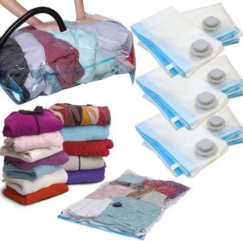 Bolsas para envasar ropa al vacío - 55x90 cm