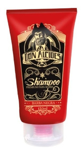 Imagem 2 de 6 de Kit Barba Negra - Balm, Shampoo E Óleo - Don Alcides