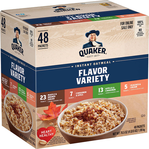 Paquete De Harina De Avena Instant&aacute;nea Quaker