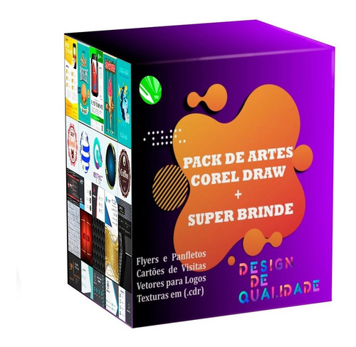 Pack Artes Para Corel Draw Com Mais De 4000 Artes + Brinde 