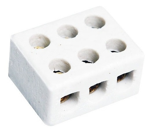 10 Conector Porc Brasfort 3 P - 06 Mm Fixar 8608 Fera 102501