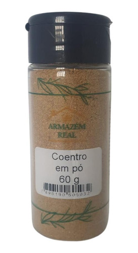 Coentro Em Pó 60g - Sabor Cítrico - Para Sopas E Receitas