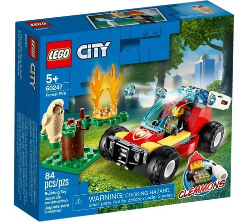 Kit De Construcción Lego City Incendio En El Bosque 60247