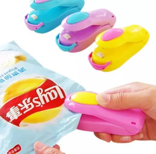 comprar 4 Selladores De Bolsas De Plastico Portatil Super Practico