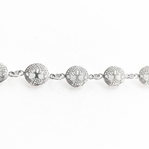Imagen 3 de 4 de Pulsera Plata Italiana 925 Modelo Árbol De La Vida