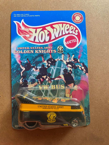 Hot Wheels Volks Wagen Vw Drag Bus Us Army Golden Knights
