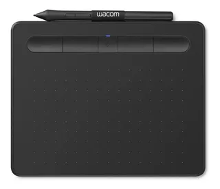 Tableta Gráfica Wacom Intuos Small/bluetooth/negra C/lápiz Color Black