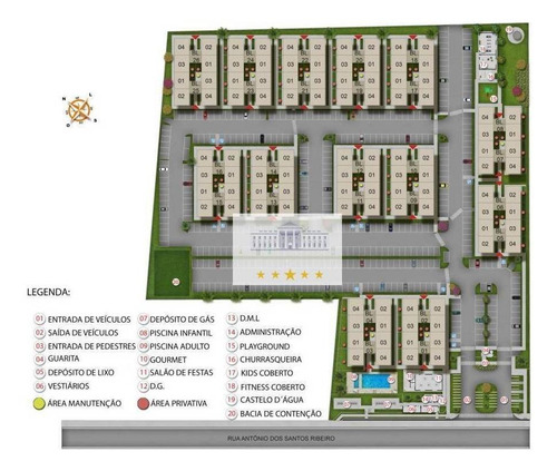 Imagem 6 de 12 de Apartamento Residencial À Venda, Conjunto Habitacional Doutor Antônio Villela Silva, Araçatuba. - Ap0214