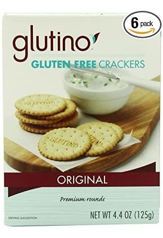 Glutino Sin Gluten Galletas, Original, 125 Gramos (paquete D