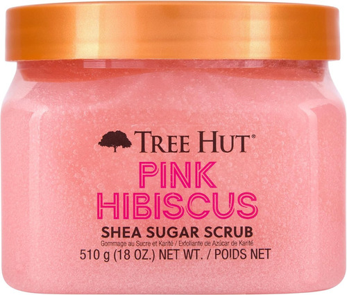 Exfoliante Corporal Tree Hut Pink Hibiscus 510 Gramos