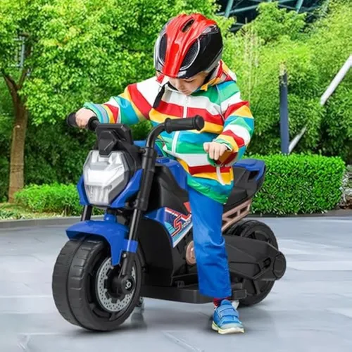 Motocicleta De 3 Ruedas Para Niños Pequeños Con Luz Led