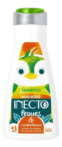 Shampoo Inecto Peques Hipoalergenico Miel Natural X 200 Ml