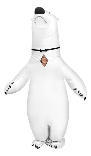 Disfraz Inflable Oso Polar For Adultos Halloween,navidad
