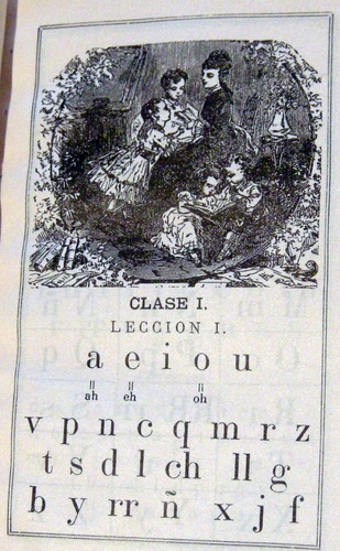 Domingo F Sarmiento Método De Lectura Gradual Facsímil