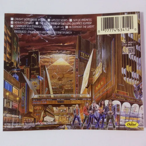 Iron Maiden ‎– Somewhere In Time USオリジナル Iron Maiden – Somewhere In Time – Vinyl (LP, Album, Stereo