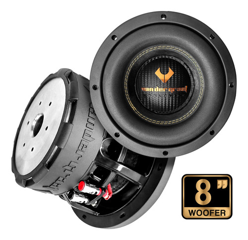 Subwoofer 8 PuLG 2500w Competencia 4+4 Ohm Vandergraaf