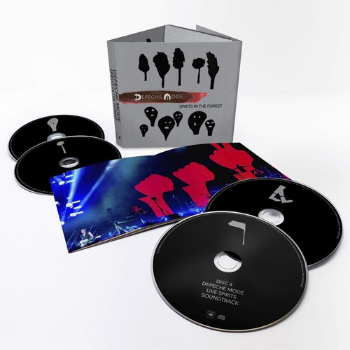 Imagen 1 de 2 de Blu-ray + Cd Depeche Mode Spirits In The Forest / 4 Discos