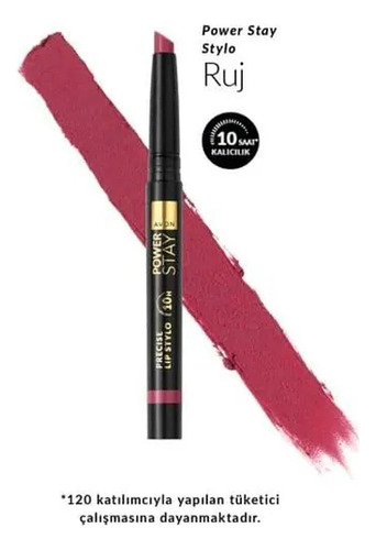 Labial Mate Preciso Avon Power Stay - Prima Pink Prima Pink