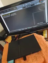Comprar Ps2 Slim Somente O Console Fonte Externa Funcionando Opl A1 Preto
