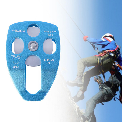 Polea Simple De Escalada De 28 Kn, Polea Lateral De Con