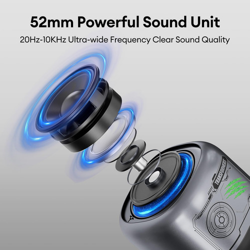 Xinglinshoe Altavoz Bluetooth Portátil 3w Versátil Compacto