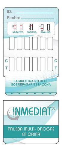 Test Inmediat De Narcoticos 12 Drogas Kit