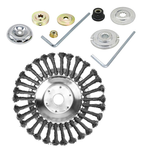 Cabezal De Cepillo Compatible Con Malas Hierbas 10 Pulgadas