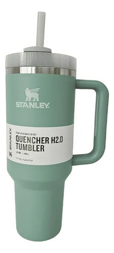 Stanley Vaso  Quencher H2.0 Tumbler 1,18l Verde/mostaza