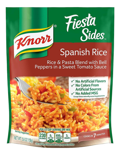 Knorr Rice Sides, Español, 5,6 Oz (pack De 1)