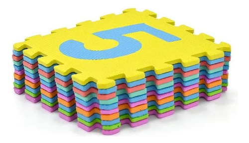 3 Packs Con 30pz Tapete Foamy Didáctico Fomi Aprende Números Varios Números