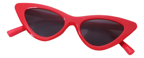 Lentes De Sol Para Niñas Cat Eye - Rojo