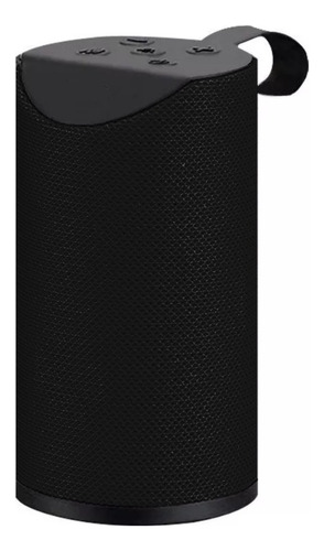 Parlante Portatil Mini Inalámbrico Bluetooth Usb Tf Aux 3.5 Color Negro