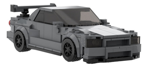 Nissan Skyline Gt-r (r34) Modelo Compatible Coche Lego Block