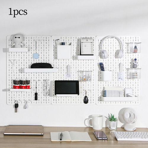 Organizador De Pared Con Tablero Perforado, Panel De