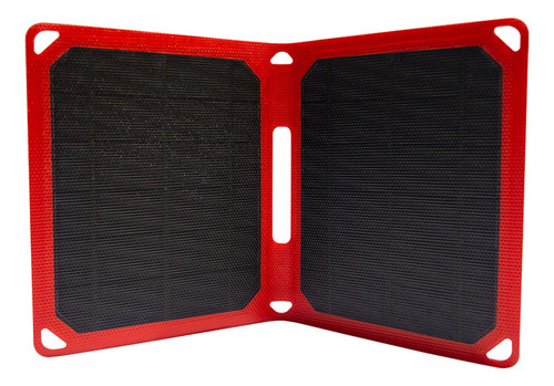 Cargador De Celular Por 2xusb Con Panel Solar Plegable Etfe