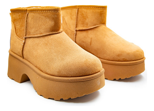 Botas Botin Termico Invierno Forradas Mujer Colores Uga
