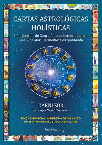 Cartas Astrológicas Holisticas, de Karni Zor., vol. Não Aplica. Editora Pensamento, capa mole em português