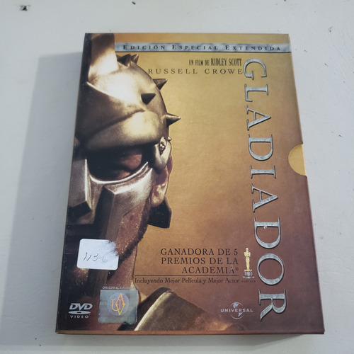 Película Gladiador Dvd Original Edición Especial Extendida