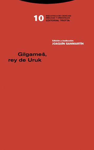Gilgames Rey De Uruk - Sanmartin Joaquin