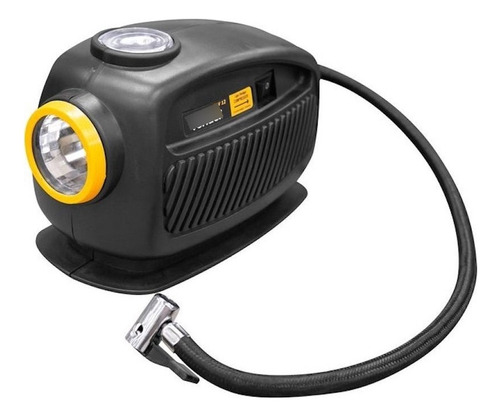 Compressor Ar Mini Elet Portátil Vonder Cav 12 90w 12v Preto