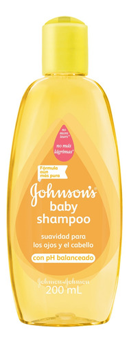 Shampoo Johnson's Baby Ph Balanceado en botella de 200mL por 1 unidad