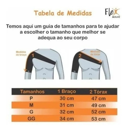 Suporte P/ Ombro Neoprene Ajustável Flex Mouve