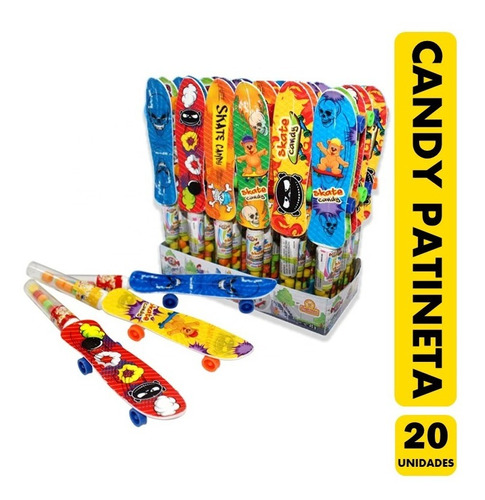 Candy Patineta Mabú (display De 20 Unidades)