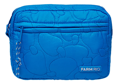 Bolsa Farm Ziriguidum Banana Flora Cor Azul
