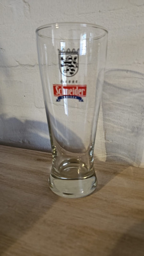 Vaso De Cerveza Sxhneider Muy Limitado Vidrio