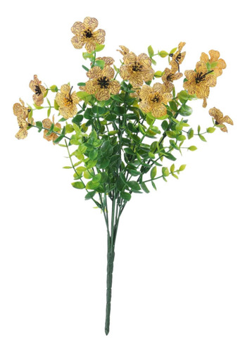 De Flores Artificiales La Vegetación Eucalipto Hojas Planta