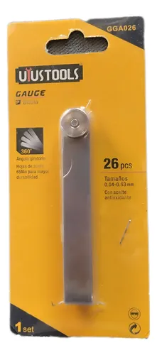 comprar Calibrador 26 Hojas (galgas\u002Flaina) P\u002Fbujias Y Valvulas Mixto